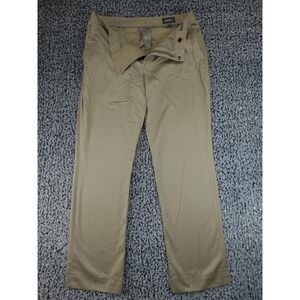 Bonobos Chino Pants Mens 34x32 Tan Straight Leg Stretch Cotton Blend
